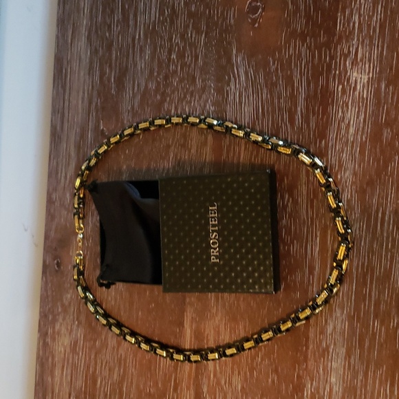 Brand New! Prosteel Byzantine Chain Necklace - Picture 12 of 12